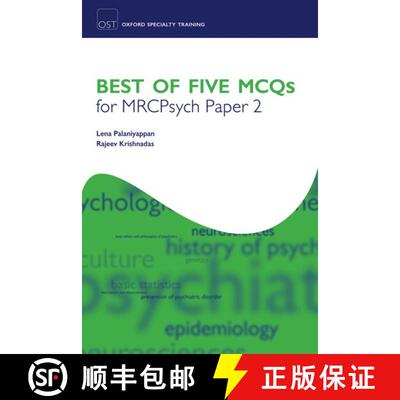 【3-4周达】Best of Five MCQs for MRCPsych Paper 2 [9780199552122]