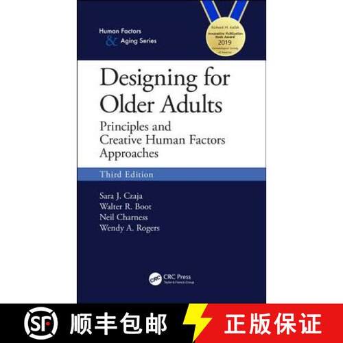 【3-4周达】精装 Designing for Older Adults: Principles and Creative Human Factors Approaches, Third E... [9780367138189]