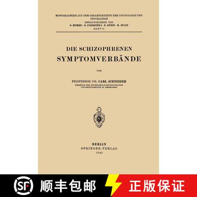【3-4周达】Die Schizophrenen Symptomverbände [9783642513015]