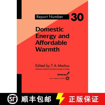 【3-4周达】Domestic Energy and Affordable Warmth [9780419200901]