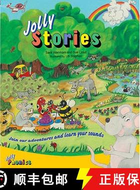 【3-4周达】Jolly Stories : In Precursive Letters (British English edition) [9781844140800]
