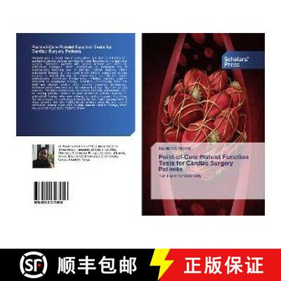 预订 Point-of-Care Platelet Function Tests for Cardiac Surgery Patients [9786202317450]