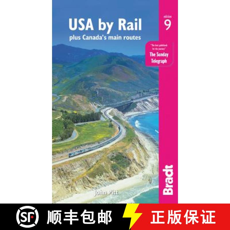 【2-3周达】USA by Rail: Plus Canada's Main Routes [9781784776251]