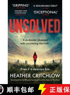 【3-4周达】Unsolved: A gripping Scottish crime thriller [9781804362587]