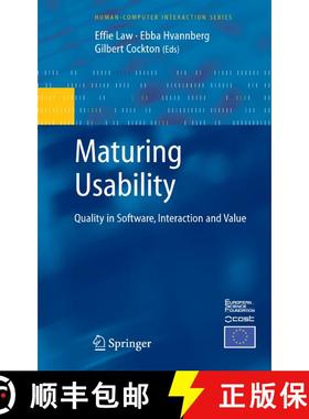 【3-4周达】Maturing Usability : Quality in Software, Interaction and Value [9781849966818]