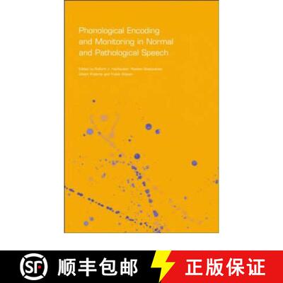 【3-4周达】精装 Phonological Encoding and Monitoring in Normal and Pathological Speech [9781841692623]