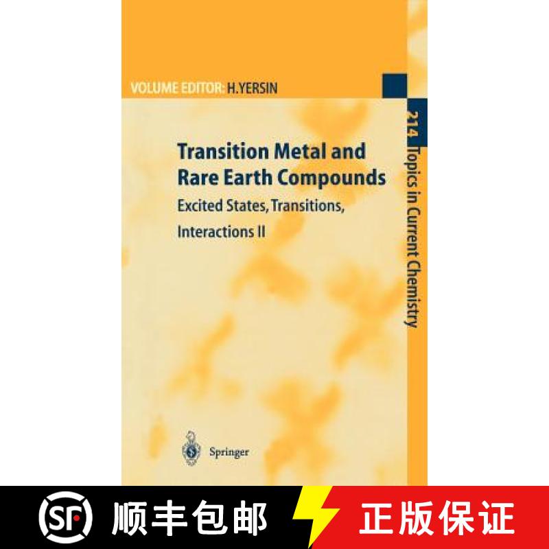 【3-4周达】Transition Metal and Rare Earth Compounds : Excited States, Transitions, Interactions II [9783540679769]