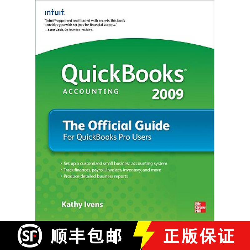 预订 QuickBooks 2009 the Official Guide [9780071598590]