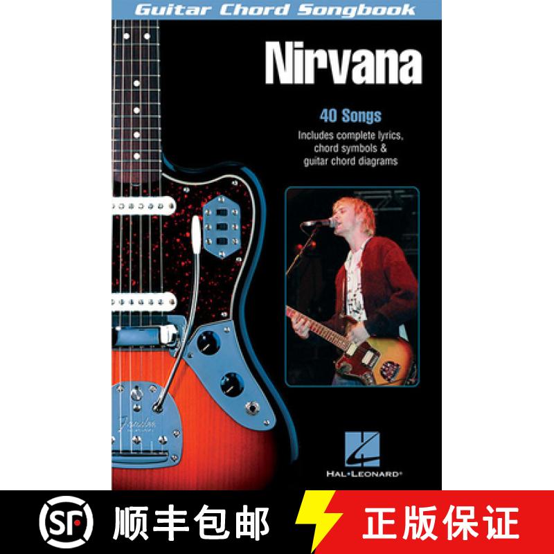 【2-3周达】Guitar Chord Songbook - Nirvana [9781423406914]