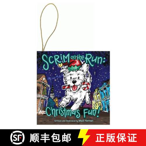 【3-4周达】精装 Scrim on the Run: Christmas Fun! Ornament [9781455628636]
