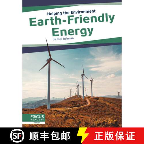 【3-4周达】精装 Helping the Environment: Earth-Friendly Energy [9781644938362]