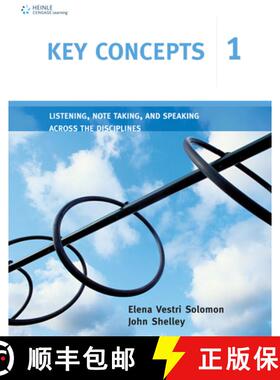 【3-4周达】Key Concepts 1: Listening, Note Taking, and Speaking Across the Disciplines [9780618382408]