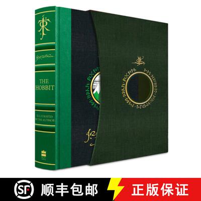 【3-4周达】The Hobbit: Illustrated By The Author [Illustrated Deluxe Edition] [9780008627836]