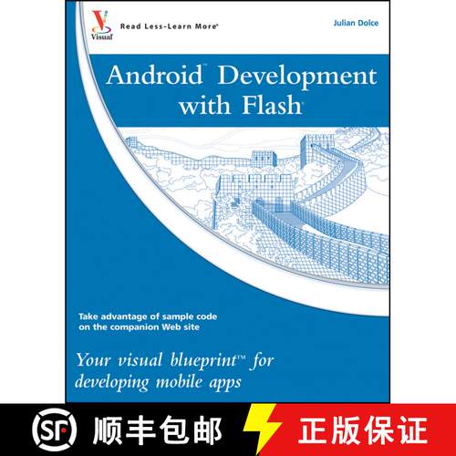 【3-4周达】Android Development With Flash: Your Visual Blueprint For Developing Mobile Apps [Wiley计... [9780470904329]