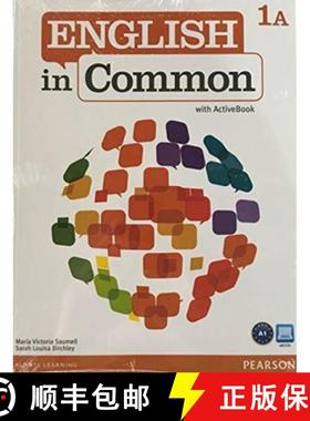 【3-4周达】English in Common 1A Split: Student Book and Workbook with MyLab English for English in Co... [9780132628600]