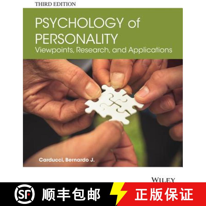【4周达】Psychology Of Personality - Viewpoints, Research, And Applications 3E [Wiley心理学] [9781118504437]
