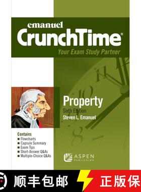 【3-4周达】Emanuel CrunchTime for Property [9781543807493]