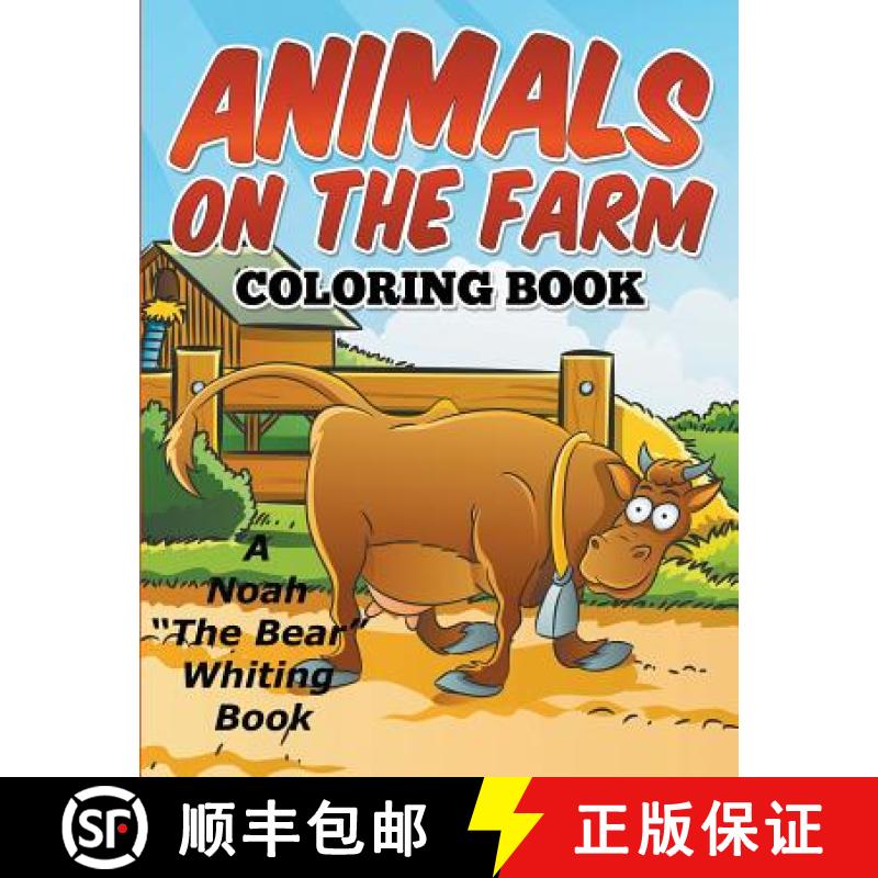 【2-3周达】Animals On The Farm Coloring Book [9781682120613]