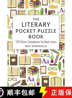 预订 The Literary Pocket Puzzle Book: 120 Classic Conundrums for Book Lovers [9781510710771]