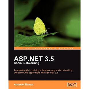 Social Building Guide 3.5 预订 Networking Expert 9781847194787 ASP.NET an... Enterprise ready