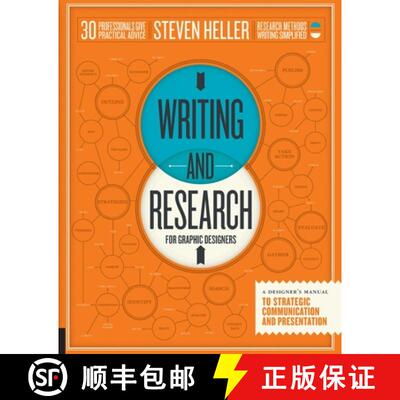 【3-4周达】Writing and Research for Graphic Designers: A Designer's Manual to Strategic Communication... [9781631591129]