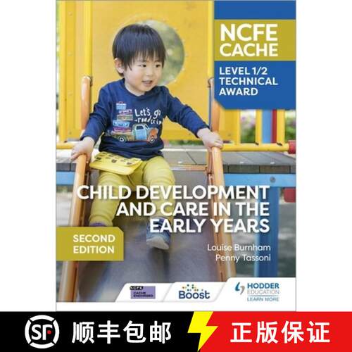 【3-4周达】NCFE CACHE Level 1/2 Technical Award in Child Development and Care in the Early Years Seco... [9781398368804]