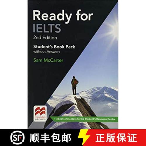 【3-4周达】Ready for IELTS 2nd Edition Student's Book without Answers Pack [9781786328632]