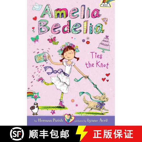 【3-4周达】精装 Amelia Bedelia Ties the Knot: #10 [9781098251116]