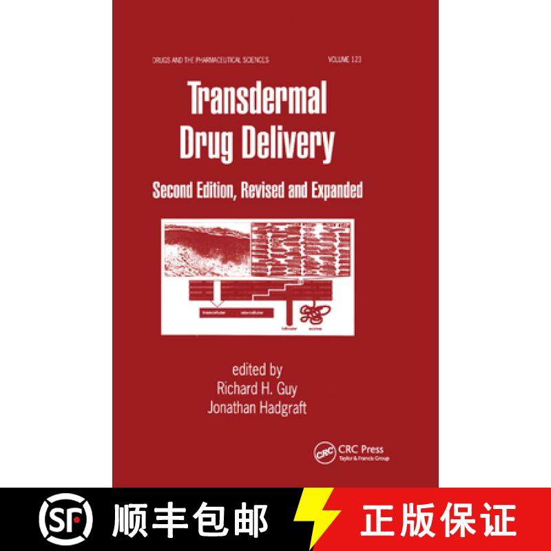 【3-4周达】Transdermal Drug Delivery Systems : Revised and Expanded [9780367395704]