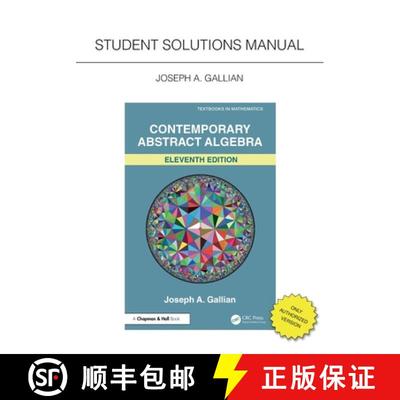 【3-4周达】Student Solutions Manual for Gallian's Contemporary Abstract Algebra [9781032779577]