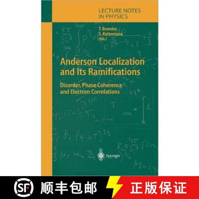 【3-4周达】Anderson Localization and Its Ramifications : Disorder, Phase Coherence, and Electron Corr... [9783642073984]
