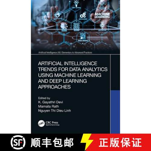 【3-4周达】Artificial Intelligence Trends for Data Analytics Using Machine Learning and Deep Learning... [9780367549015]