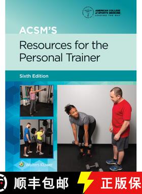 【3-4周达】ACSM's Resources for the Personal Trainer 6e Lippincott Connect Print Book and Digital Acc... [9781975229665]