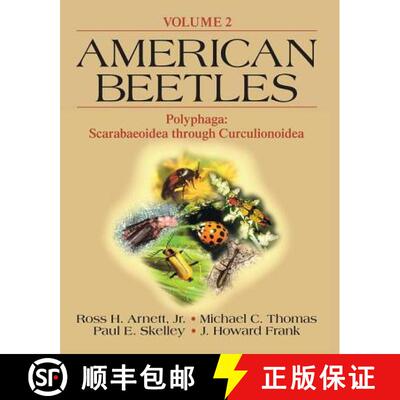 【3-4周达】American Beetles, Volume II: Polyphaga: Scarabaeoidea through Curculionoidea - Polyphaga [9780849309540]