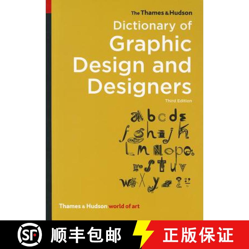 【3-4周达】The Thames & Hudson Dictionary of Graphic Design and Designers (3rd edition) [9780500204139]