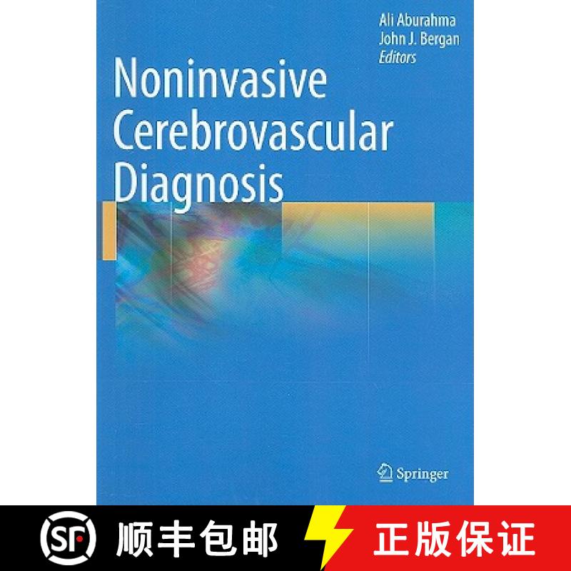 【3-4周达】Noninvasive Cerebrovascular Diagnosis [9781848829565]