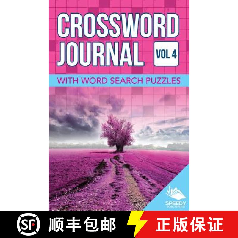 【3-4周达】Crossword Journal Vol 4 with Word Search Puzzles [9781682801710]