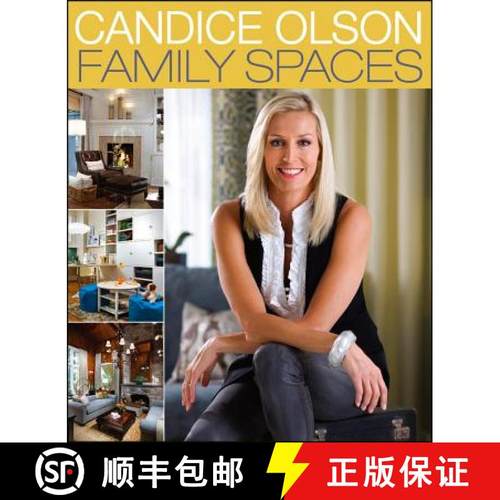 【3-4周达】Candice Olson Family Spaces [9781118276679]