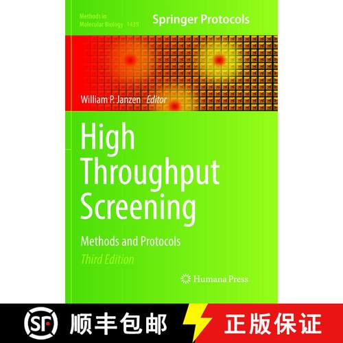 【3-4周达】High Throughput Screening : Methods and Protocols (Softcover reprint of the original 3rd e... [9781493981137]