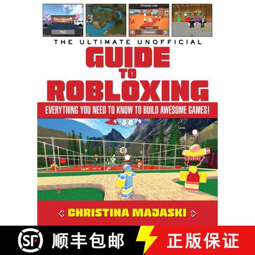 【3-4周达】精装 The Ultimate Unofficial Guide to Robloxing: Everything You Need to Know to Build Awes... [9781510730878]