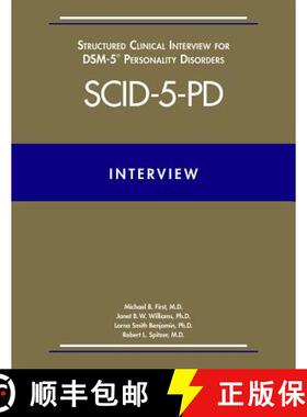 【3-4周达】Structured Clinical Interview for DSM-5 (R) Personality Disorders (SCID-5-PD) [9781585624744]
