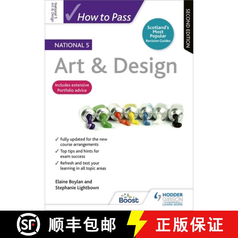 【2-3周达】How to Pass National 5 Art & Design, Second Edition [9781510420823]