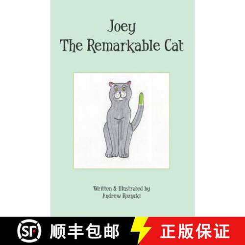 【3-4周达】Joey The Remarkable Cat [9781419633782]