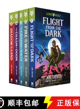 【3-4周达】Lone Wolf - Junior Edition Collection: Kai Series ( Books 1-5) Volume 1 [9781915586384]