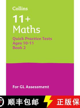 【3-4周达】Collins 11+ Maths Quick Practice Tests Age 10-11 (Year 6) Book 2: For the 2025 Gl Assessme... [9780008701192]