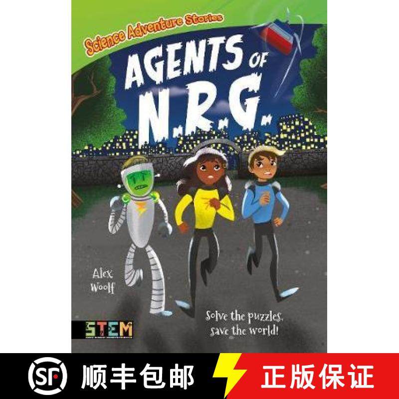【3-4周达】Science Adventure Stories: Agents of N.R.G.: Solve the Puzzles, Save the World! [9781839403170]