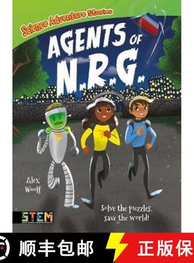 【3-4周达】Science Adventure Stories: Agents of N.R.G.: Solve the Puzzles, Save the World! [9781839403170]