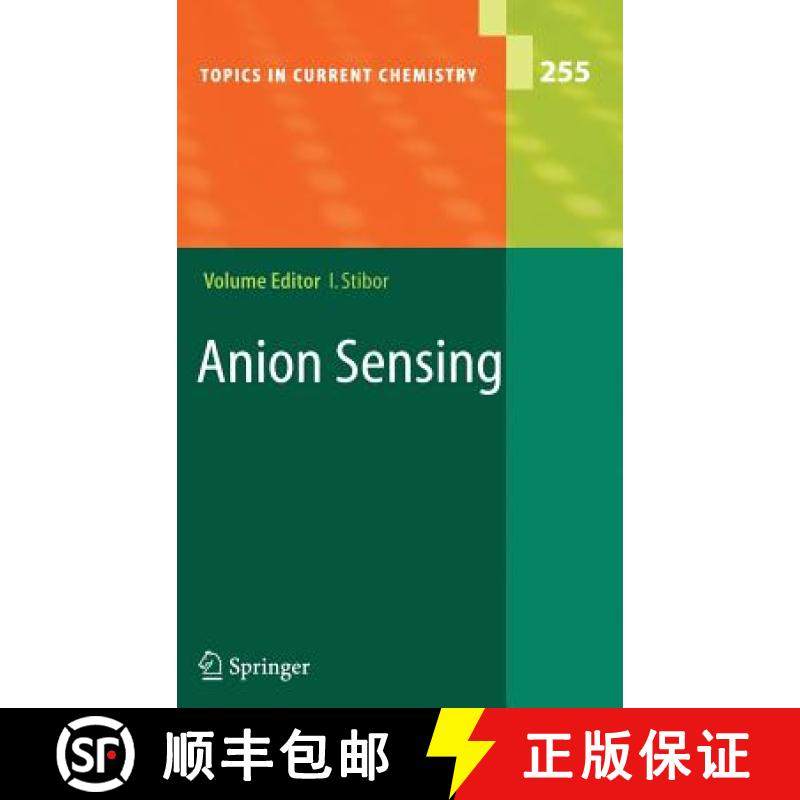 【3-4周达】Anion Sensing [9783540232476]