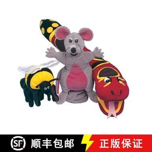 Jolly Phonics all 9781870946209 4周达 Set Puppets