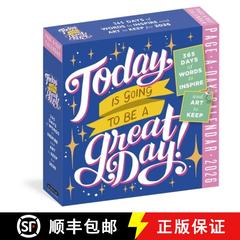 【3-4周达】Today Is Going to Be a Great Day! Page-A-Day(r) Calendar 2026: 365 Days of Words to Inspir... [9781523529506]